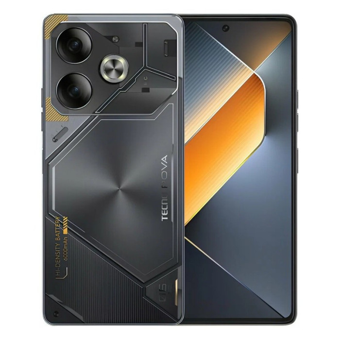 Смартфон Tecno Pova 6 12/256GB Серый (Meteorite Grey) EAC | Фото 8 из 8
