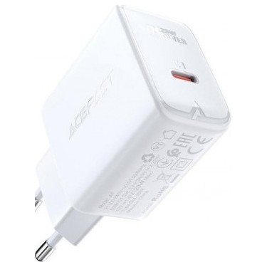 Зарядное устройство ACEFAST A1 20W USB-C Белый | Фото 1 из 2