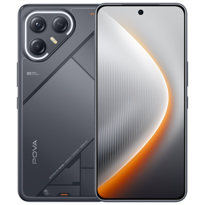 Смартфон TECNO Pova 7 Ultra 5G 8/256GB Черный (Black) | Фото 1 из 3