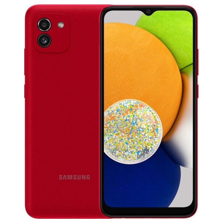 Смартфон Samsung Galaxy A03 4/64GB Красный (Red)