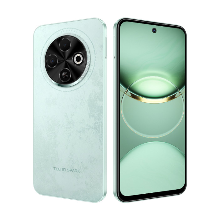 Смартфон TECNO SPARK 30C 4/128GB Мятно зелёный | Фото 2 из 4