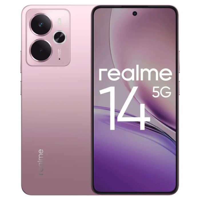 Смартфон realme 14 8/256GB Розовый | Фото 1 из 3