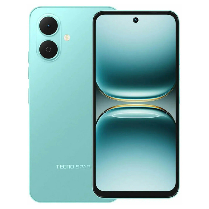 Смартфон Tecno SPARK GO 2 3/64GB Зеленый (Turquoise Green) | Фото 1 из 1