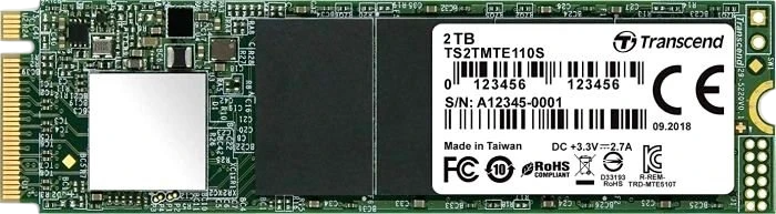 Накопитель SSD 2Tb Transcend MTE110S (TS2TMTE110S)