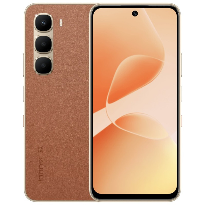 Смартфон Infinix HOT 60 5G 8/256GB Карамельный (Caramel Glow) | Фото 1 из 1