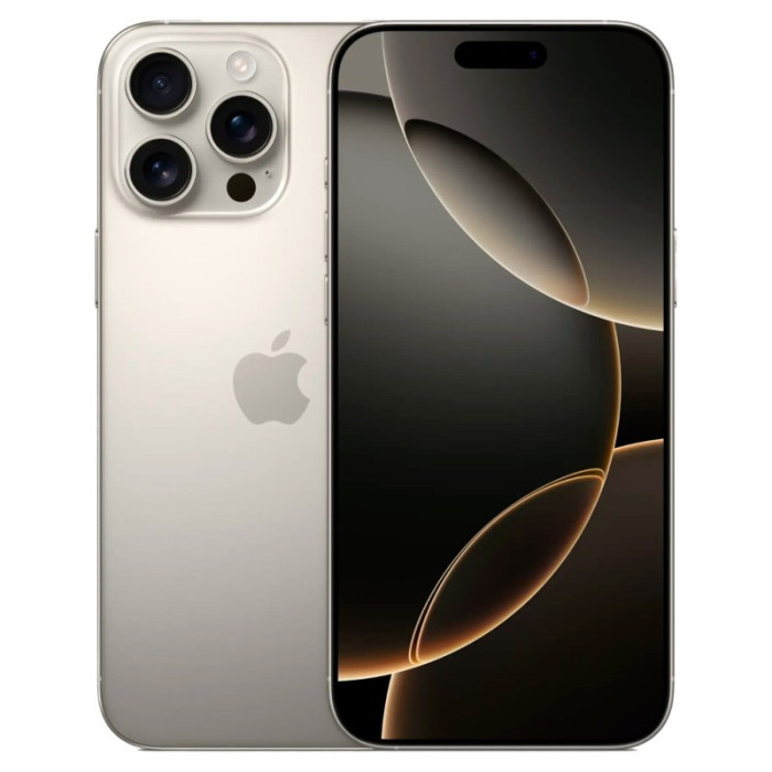 Смартфон Apple iPhone 16 Pro 128GB Натуральный титан (Natural Titanium) eSIM | Фото 1 из 4