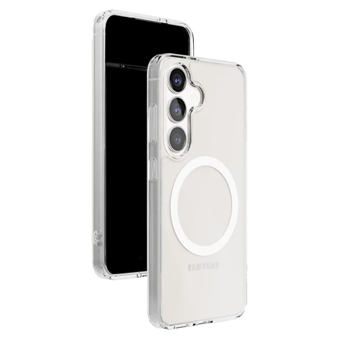 Чехол защитный VLP LITE Air Case c MagSafe для Samsung S25, прозрачный