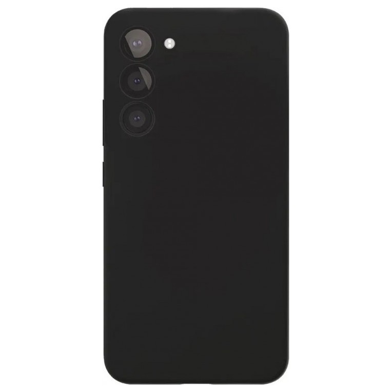 Чехол защитный VLP Ecopelle Case MagSafe для Samsung Galaxy S24 Чёрный