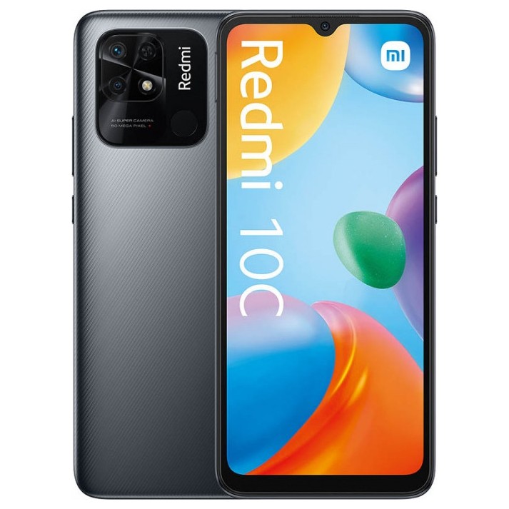 Смартфон Xiaomi Redmi 10C 4/64GB Серый (Gray) | Фото 1 из 4