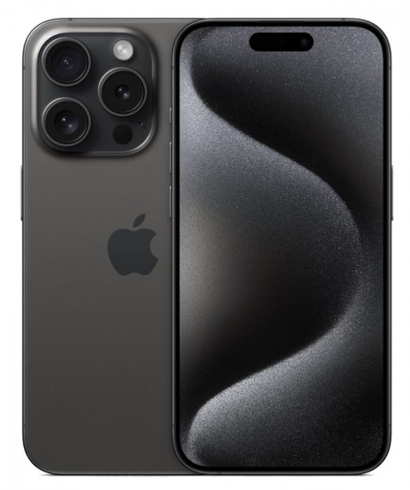 Смартфон Apple iPhone 15 Pro 128GB Черный (Black Titanium) nano SIM + eSIM | Фото 1 из 4
