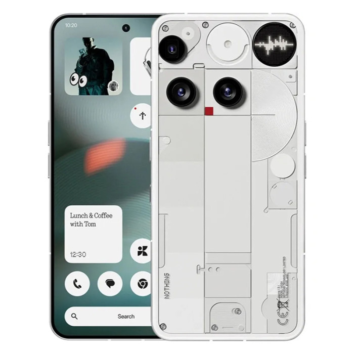 Смартфон Nothing Phone (3) 16/512GB Белый (Milk) | Фото 1 из 1