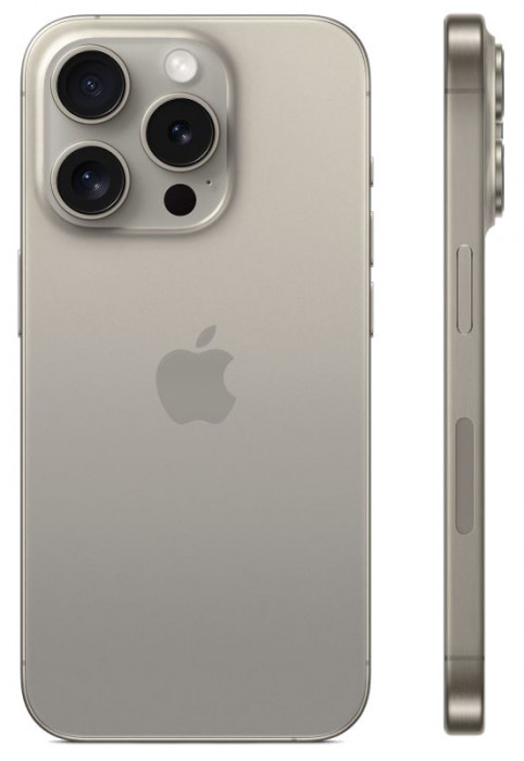 Смартфон Apple iPhone 15 Pro 128GB Титан (Natural Titanium) nano SIM + eSIM (Без RuStore) | Фото 2 из 4