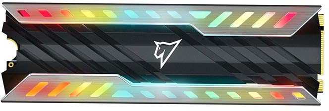 Накопитель SSD 2Tb Netac NV3000 RGB (NT01NV3000RGB-2T0-E4X) (heat sink)