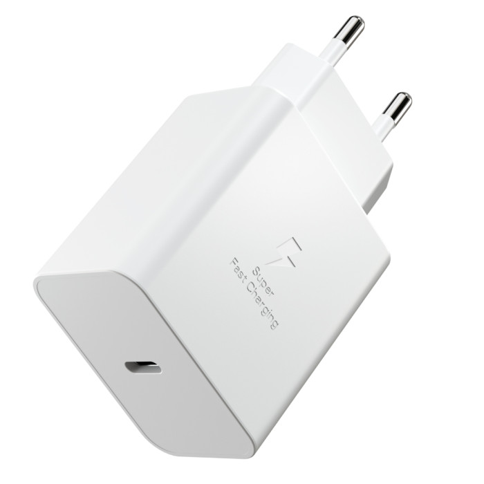 Сетевое зарядное устройство VLP Super Fast Charger 45Вт USB-C, PD, PPS, белый