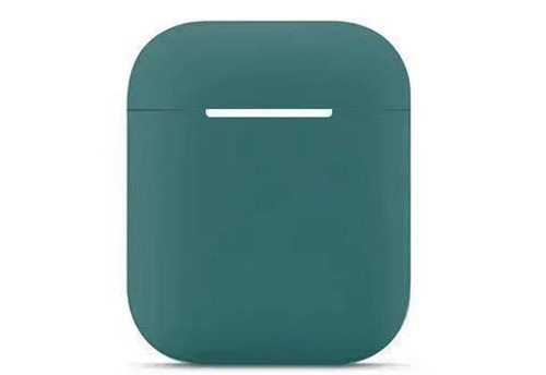 Чехол Silicone Case на AirPods 2 Темно-зеленый | Фото 2 из 2