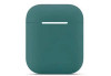 Чехол Silicone Case на AirPods 2 Темно-зеленый
