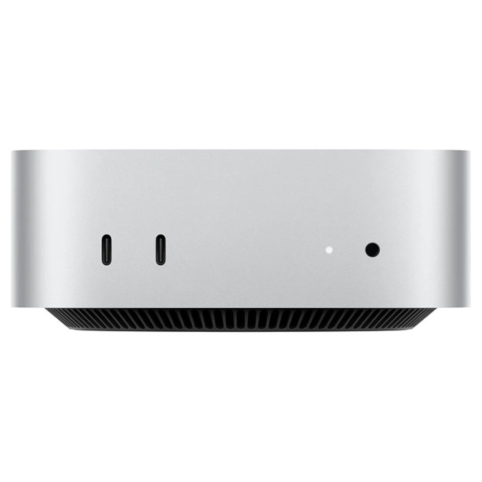 Настольный компьютер Apple Mac Mini 2024 (M4 Pro 12C CPU/16C GPU, 24GB, 512GB SSD) Серебристый (MCX44) | Фото 2 из 3