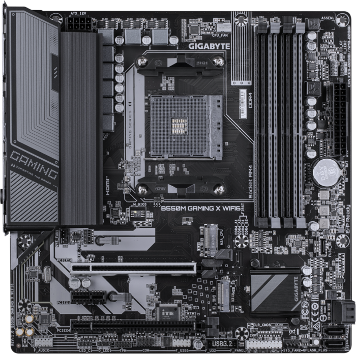 Материнская плата Gigabyte B550M GAMING X WIFI6