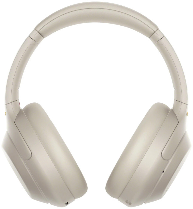 Беспроводные наушники Sony WH 1000 XM4 Серебро | Фото 5 из 7
