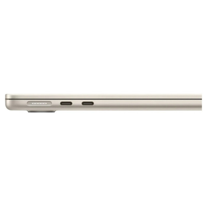 Ноутбук Apple MacBook Air 13 2025 MW0Y3 (Apple M4, 16GB/256GB, 10-Core CPU, 8-Core GPU) Сияющая звезда (Starlight) | Фото 5 из 5