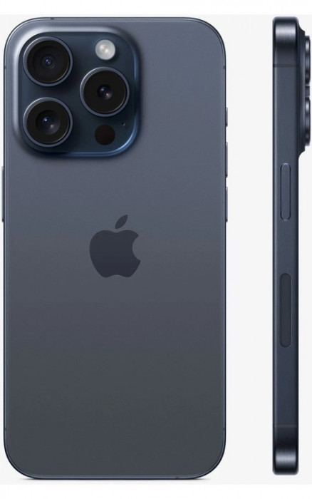 Смартфон Apple iPhone 15 Pro 256GB Синий (Blue Titanium) DualSim | Фото 2 из 5