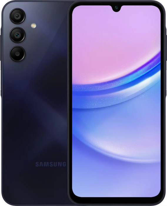 Смартфон Samsung Galaxy A15 4G 6/128GB Темно-Синий (Dark Blue) | Фото 1 из 9
