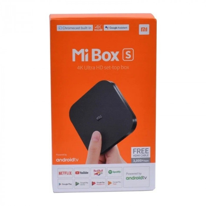 TВ-приставка Xiaomi Mi Box S 4K Черный | Фото 2 из 4