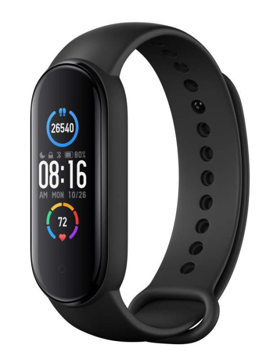 Умный браслет Xiaomi Mi Band 5 Черный