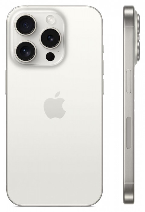 Смартфон Apple iPhone 15 Pro 1TB Белый (White Titanium) nano SIM + eSIM (Без RuStore) | Фото 2 из 4