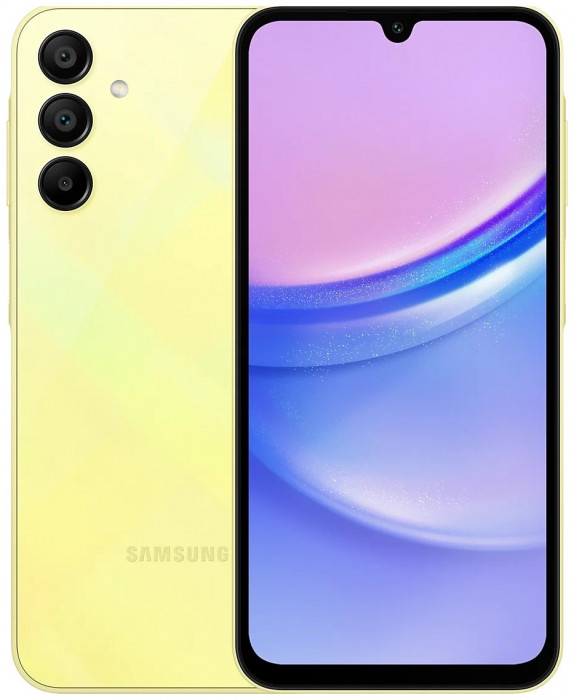 Смартфон Samsung Galaxy A15 4G 8/256GB Желтый (Yellow) | Фото 1 из 8