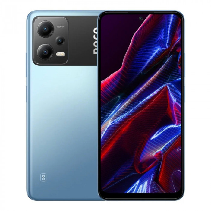 Смартфон Poco X5 5G 8/256GB Голубой (Blue) | Фото 1 из 4
