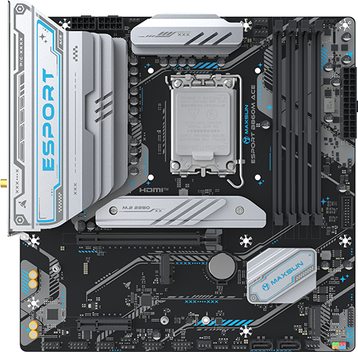 Материнская плата Maxsun eSport B860M WIFI ACE