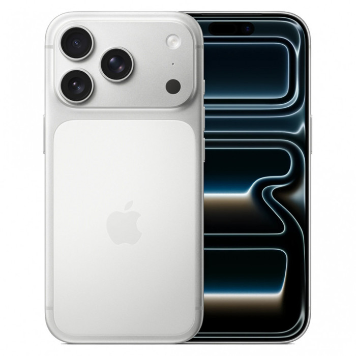 Смартфон Apple iPhone 17 Pro 256GB Белый (Silver) eSim (Без RuStore) | Фото 1 из 3