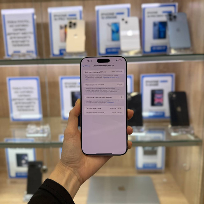 Уценка Смартфон Apple iPhone 16 Pro Max 256GB Натуральный титан (Natural Titanium) nano SIM + eSIM