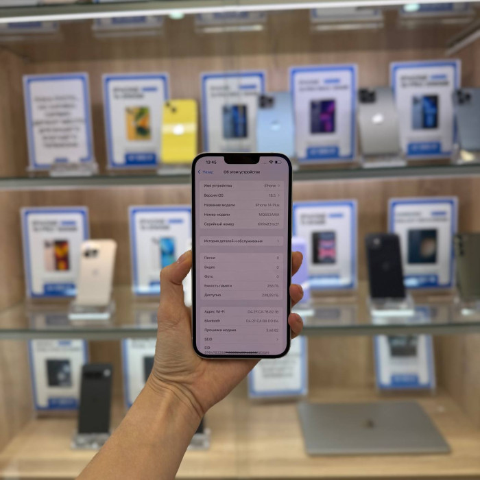 Уценка Смартфон Apple iPhone 14 Plus 256GB Сияющая звезда (Starlight) nano SIM + eSIM