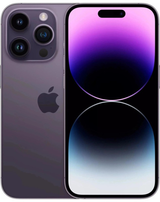 Смартфон Apple iPhone 14 Pro 512GB Фиолетовый (Deep Purple) DualSim (Без RuStore) | Фото 9 из 9