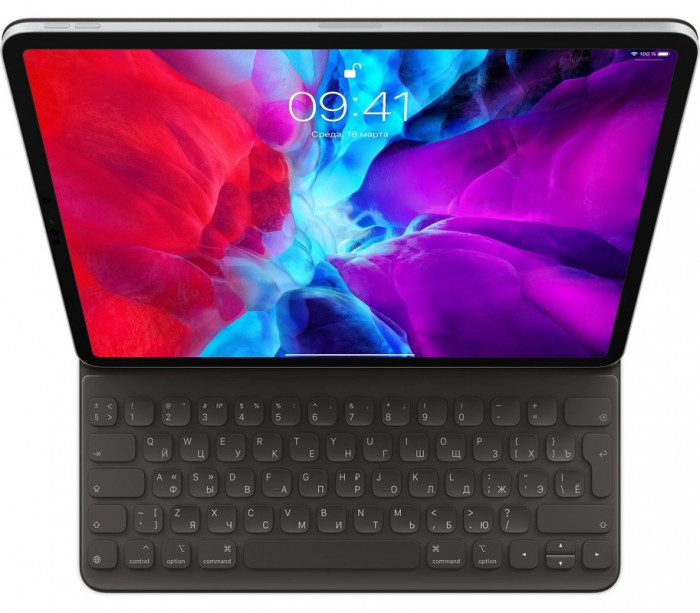 Клавиатура Apple Smart Folio Keyboard для iPad Pro 12,9 (4-го, 5-го и 6-го поколения) (MXNL2) | Фото 1 из 6