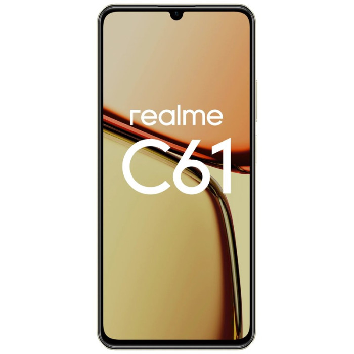 Смартфон Realme C61 6/128GB Золотой (Gold) EAC | Фото 2 из 3