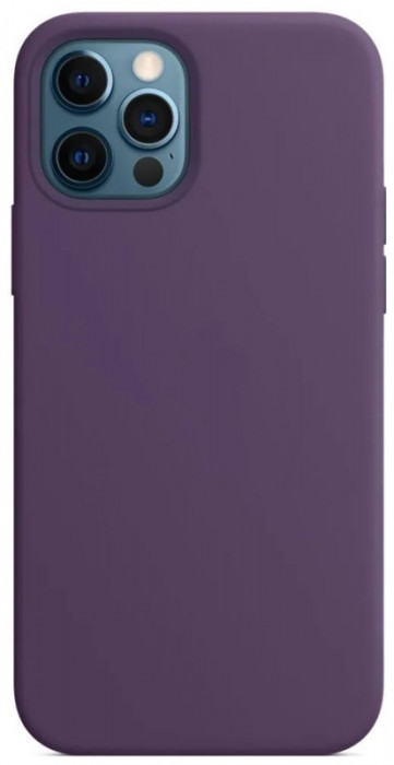 Чехол Silicone Case для iPhone 12/12 Pro Фиолетовый (Amethyst) | Фото 4 из 4