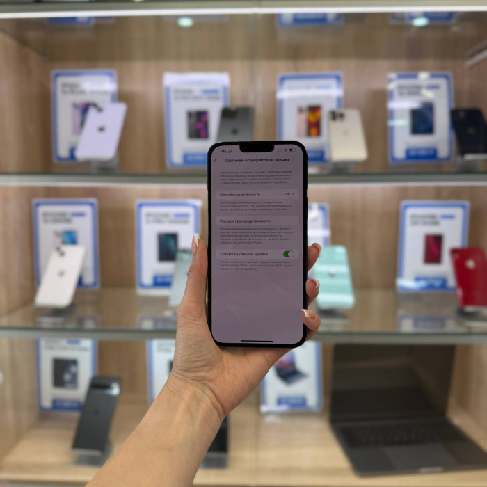 Б/у Смартфон Apple iPhone 13 Pro Max 128GB Небесно-голубой | Фото 4 из 5