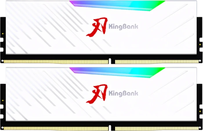 Оперативная память 32Gb DDR5 6000MHz KingBank RGB White (K5.01.FLA5ED9301) (2x16Gb KIT)