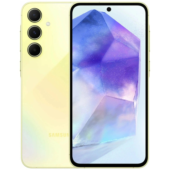 Смартфон Samsung Galaxy A55 12/256GB Желтый (lemon) | Фото 1 из 4