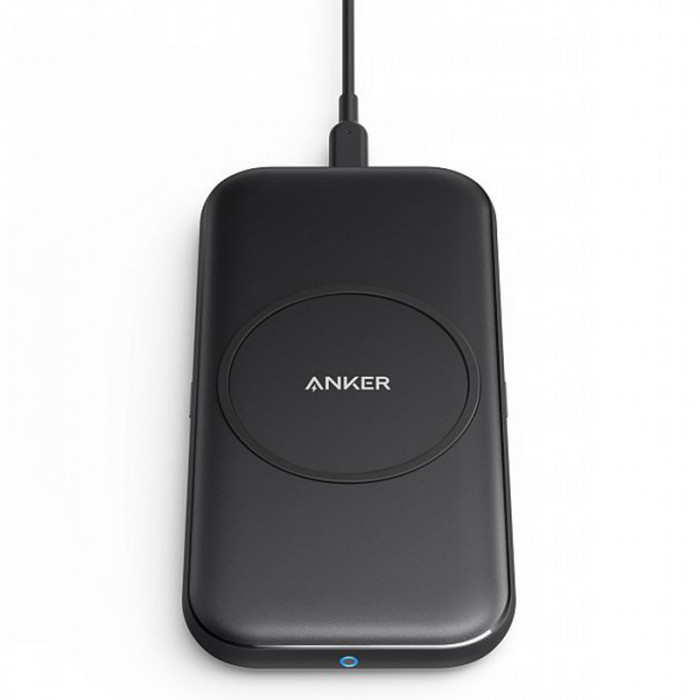 Беспроводное зарядное устройство Anker PowerWawe Pad 10W No PSU Черный A2505 | Фото 1 из 4