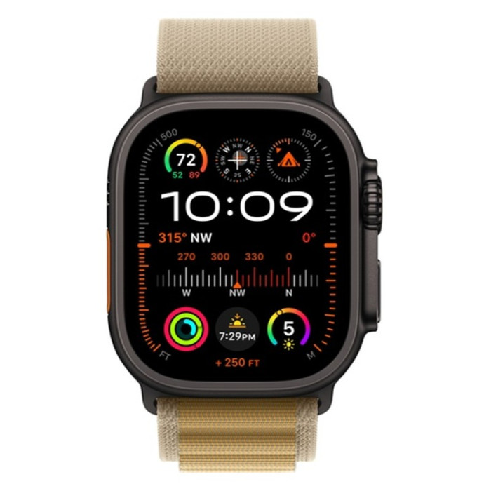 Умные часы Apple Watch Ultra 2 2024 49mm GPS + Cellular Black Titanium Case with Black Alpine Loop | Фото 2 из 2