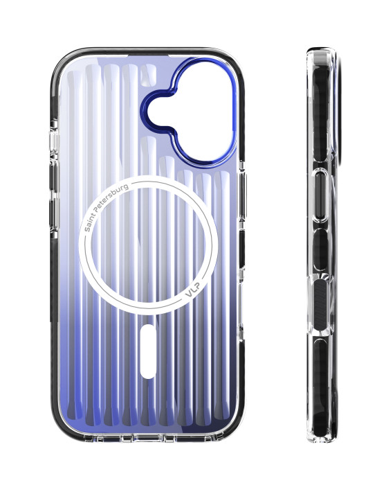 Чехол защитный VLP Pulse Case с MagSafe для iPhone 17, черный