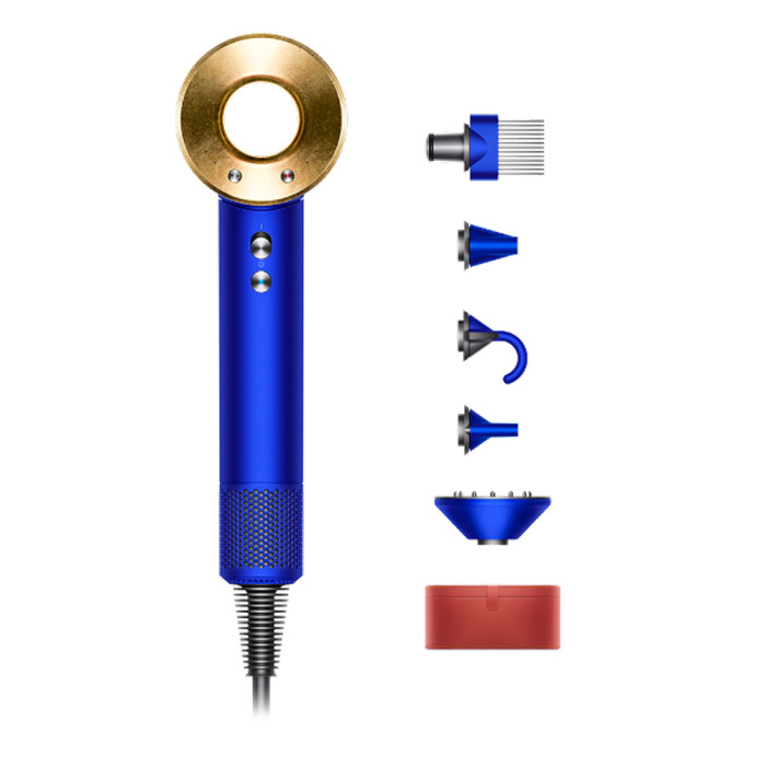 Фен Dyson Supersonic HD08 Синий/Золото (Blue/Gold)