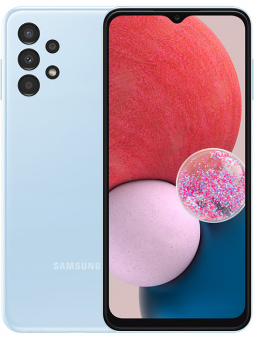 Смартфон Samsung Galaxy A13 4/128GB Голубой (Light Blue) | Фото 1 из 4