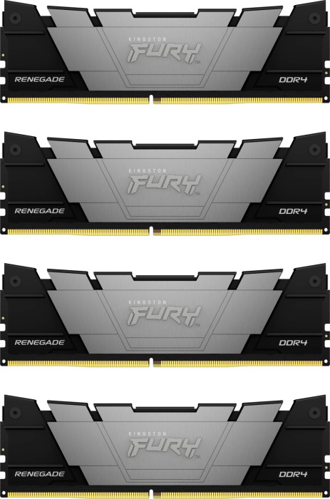 Оперативная память 32Gb DDR4 3600MHz Kingston Fury Renegade (KF436C16RB2K4/32) (4x8Gb KIT)