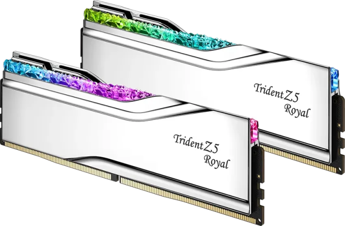 Оперативная память 64Gb DDR5 6000MHz G.Skill Trident Z5 Royal RGB (F5-6000J2836G32GX2-TR5S) (2x32Gb KIT)