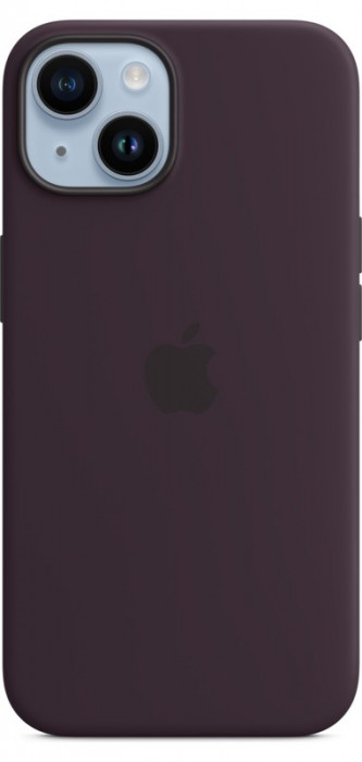Чехол Silicone Case MagSafe для iPhone 14 Elderberry | Фото 2 из 3